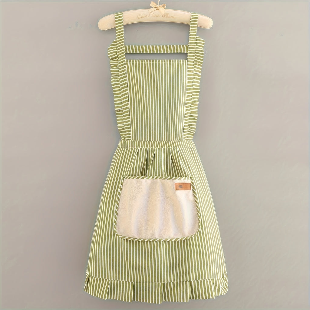 Striped Kitchen Apron