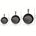 Cast Iron Skillet Set – 3/4/5-Piece Frying Pans