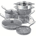 Granite pots and pans set