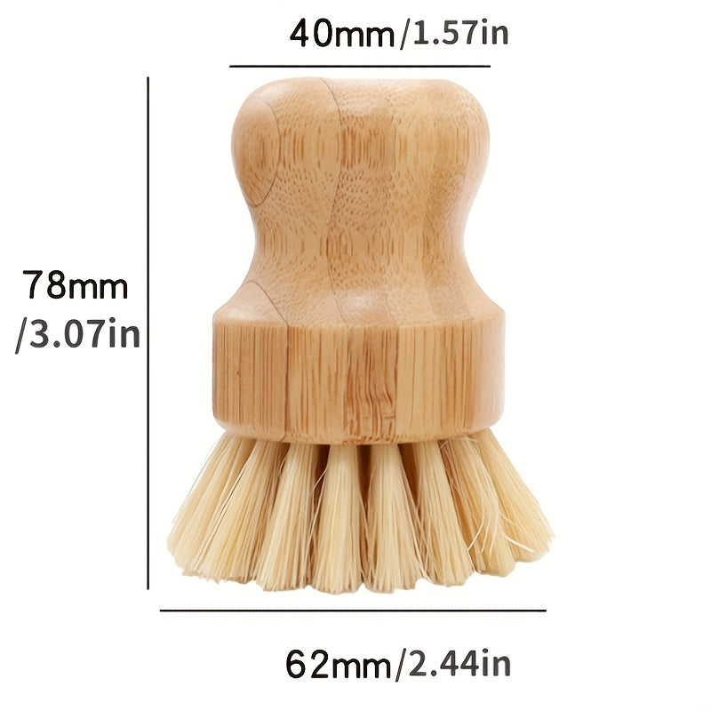 Bamboo Dish Scrub Brush