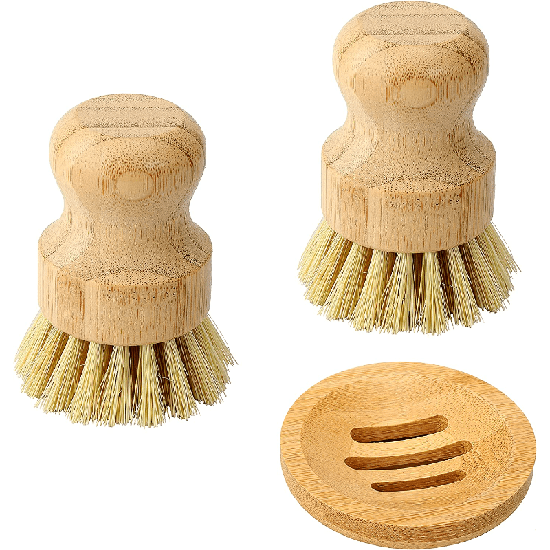 Bamboo Dish Scrub Brush