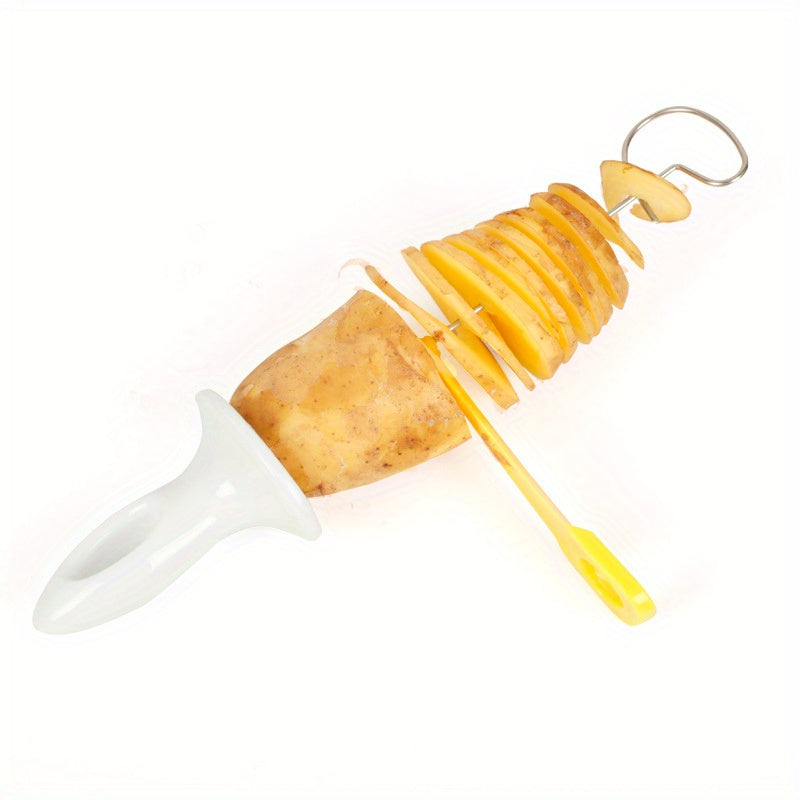 Portable Potato BBQ Skewer & Spiral Cutter