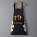 Waterproof Oil-Resistant Kitchen Apron with Pocket