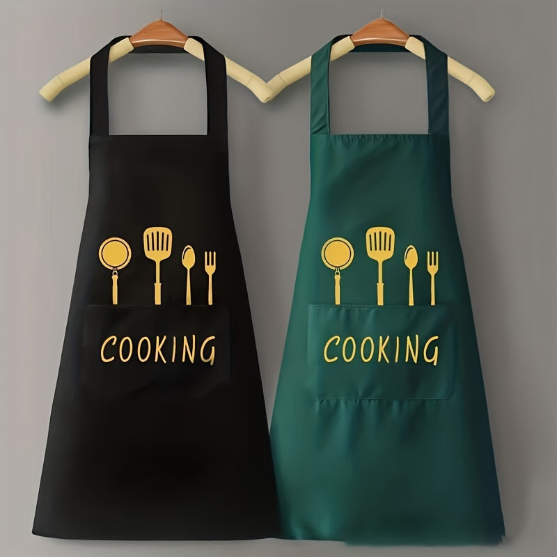 Heavy-Duty Chef Kitchen Apron with Pockets