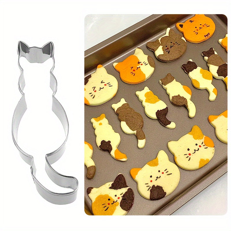 3D Cat Cookie Cutters-9pcs