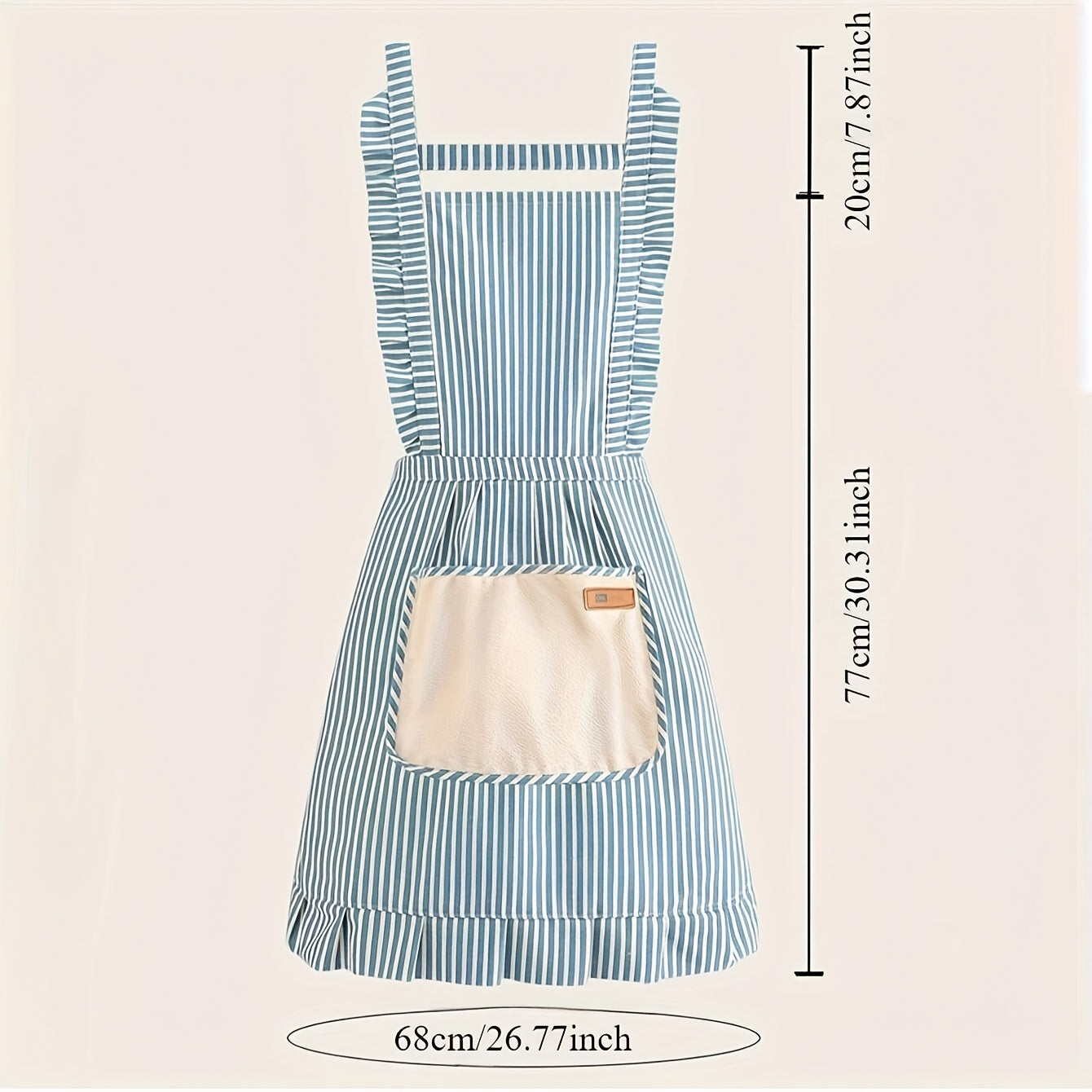 Striped Kitchen Apron
