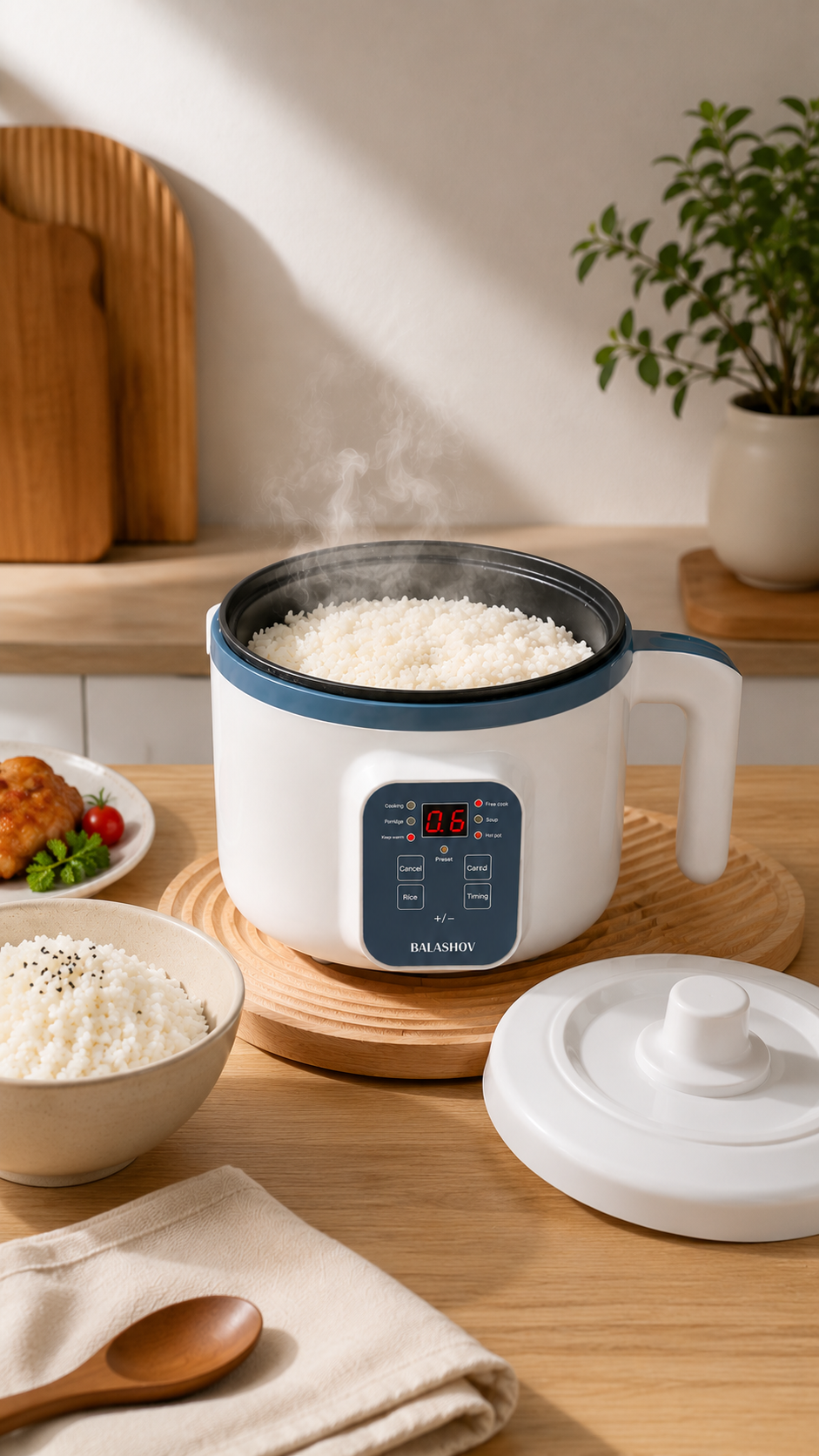 1.7L Multi-Function Rice Cooker