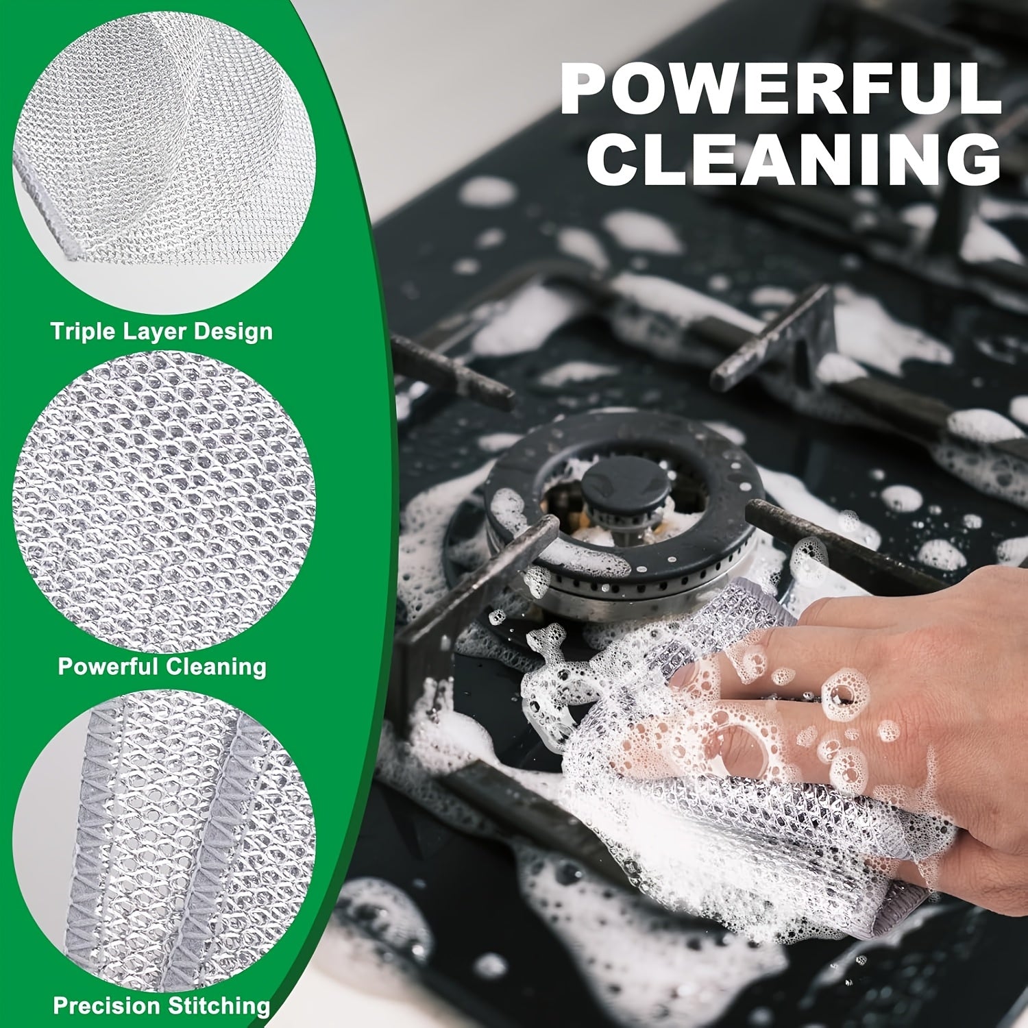 Stainless Steel Kitchen Scrubber Cloth
