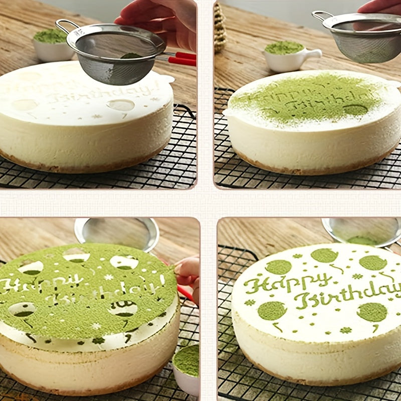 Cake Decorating Stencil-4pcs