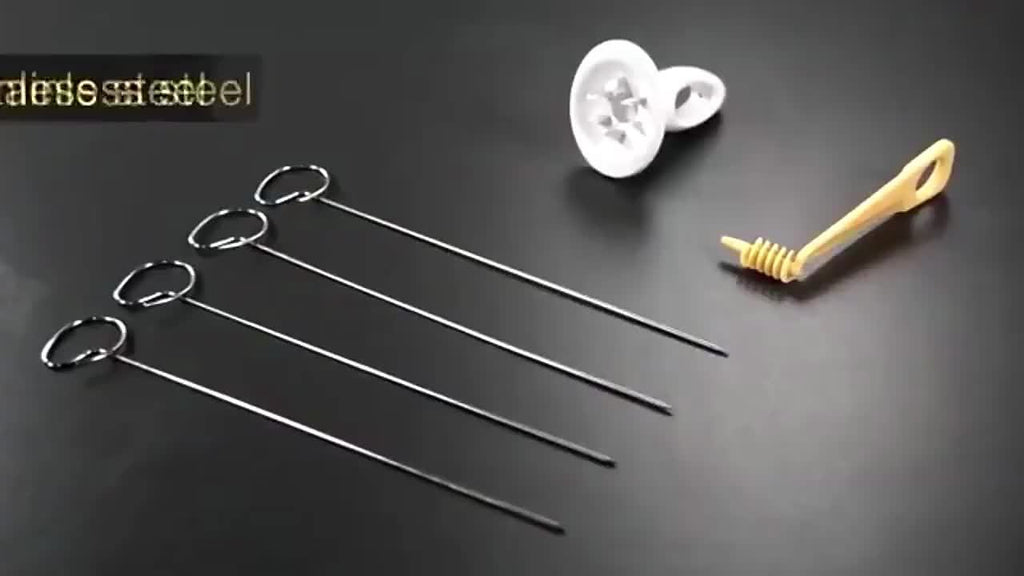 Brocheta y Cortador en Espiral de Patatas Portátil para BBQ
