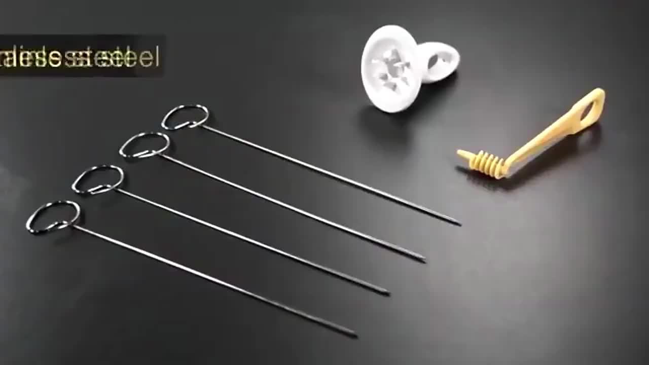 Brocheta y Cortador en Espiral de Patatas Portátil para BBQ