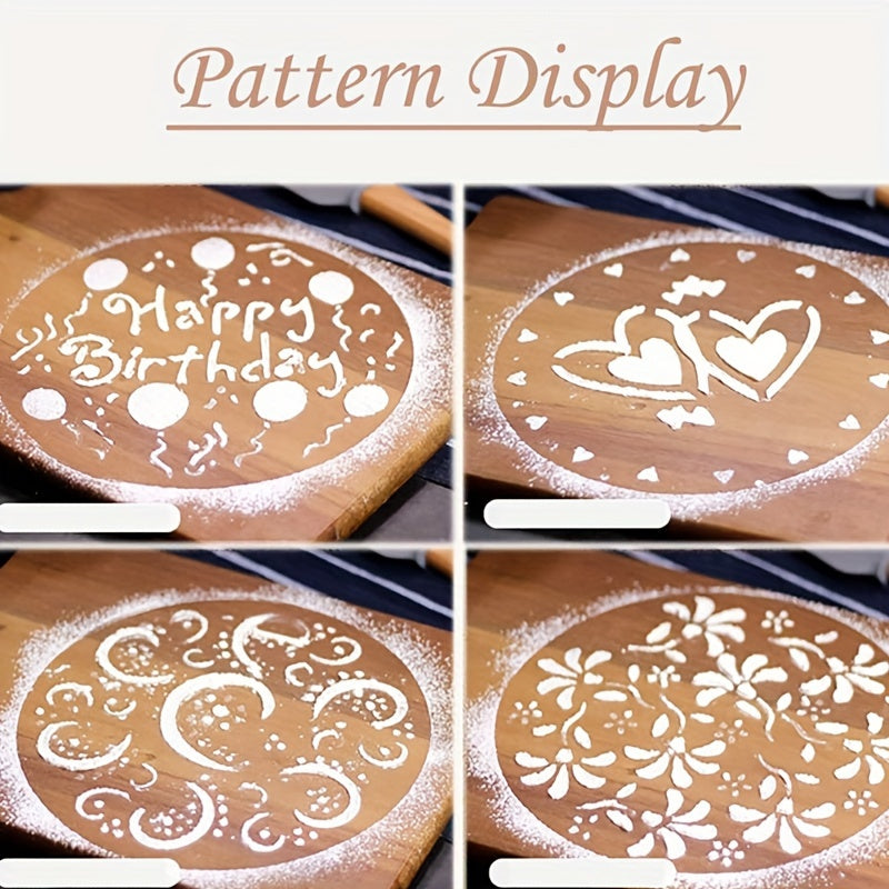 Cake Decorating Stencil-4pcs
