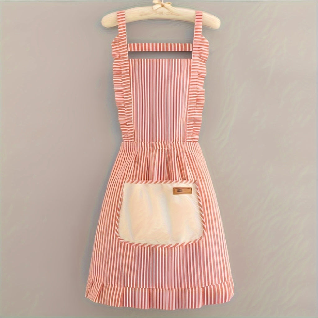 Striped Kitchen Apron