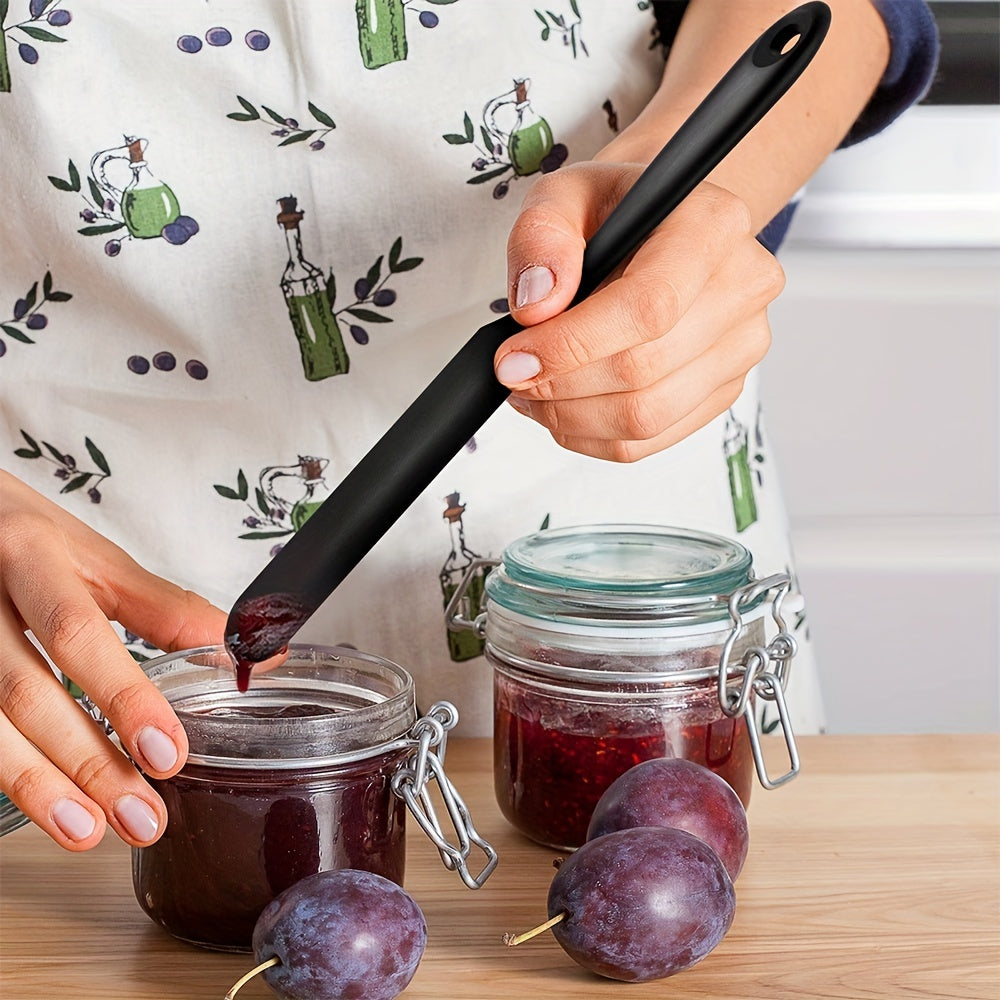 Silicone Jar Spatula – Heat Resistant Non-Stick Baking Spatula