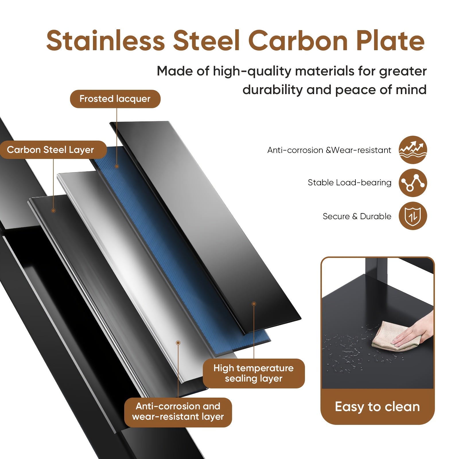 Adjustable Rolling Storage Rack with Wire Baskets