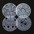 Cake Decorating Stencil-4pcs