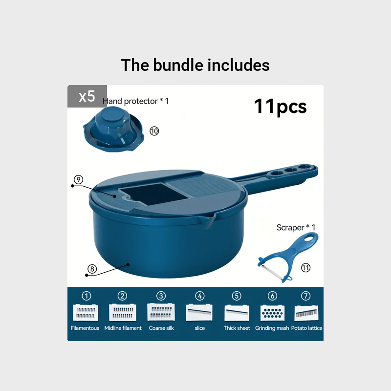 Multi-Function Vegetable ChopperSlicer