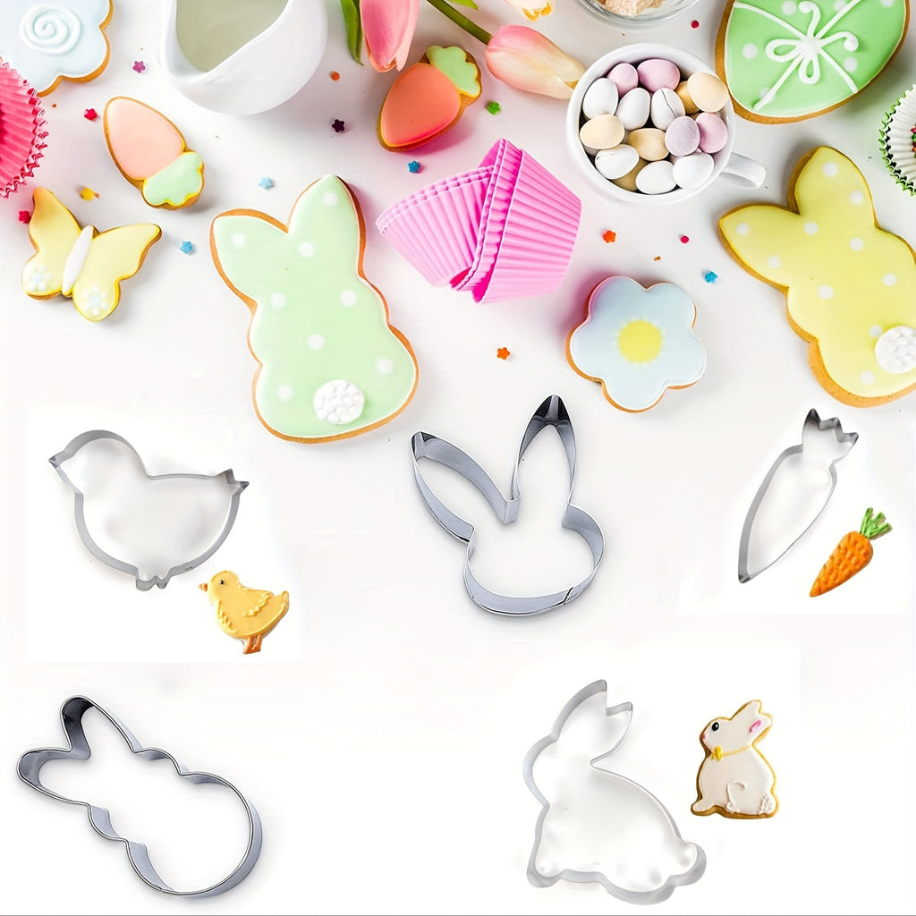 Easter Cookie Cutters-5pcs
