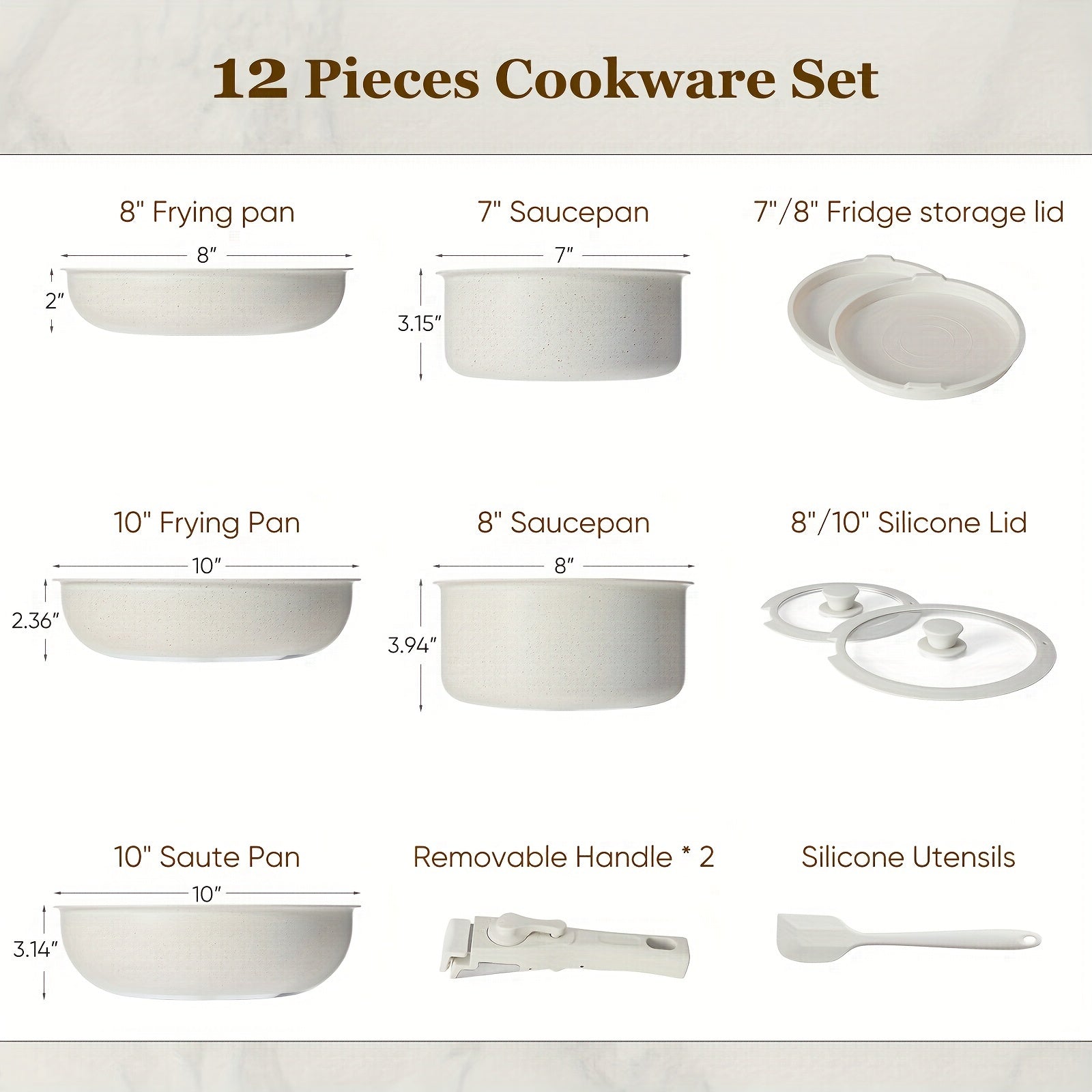 Cookware Set  - Pot and frying pan