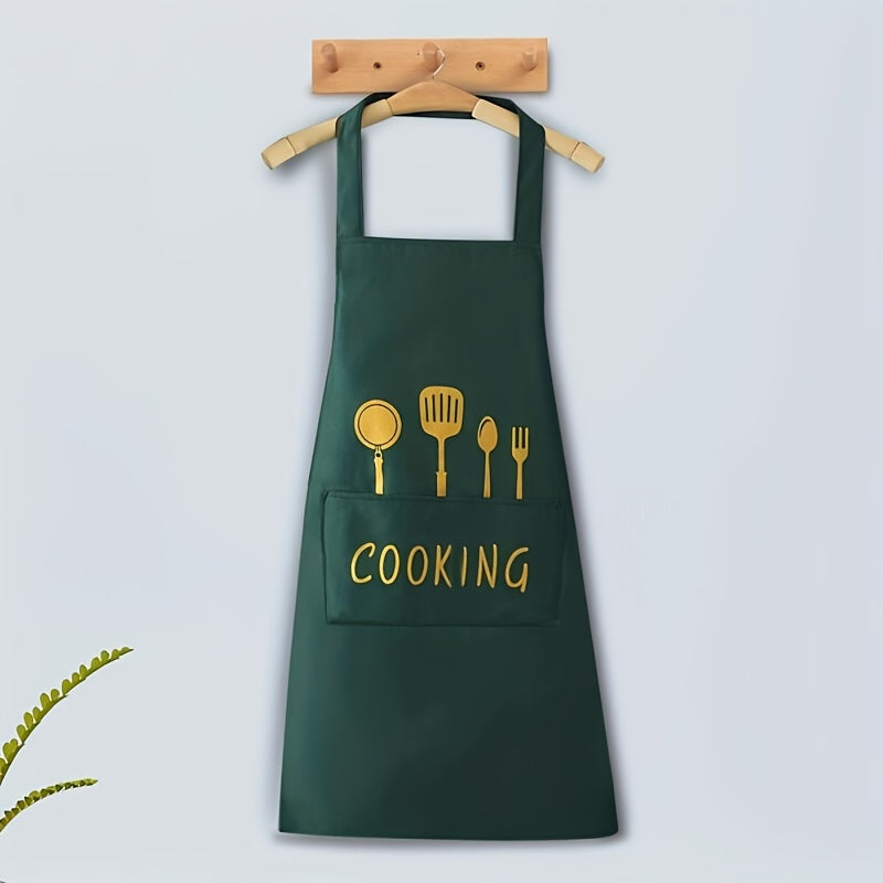 Heavy-Duty Chef Kitchen Apron with Pockets