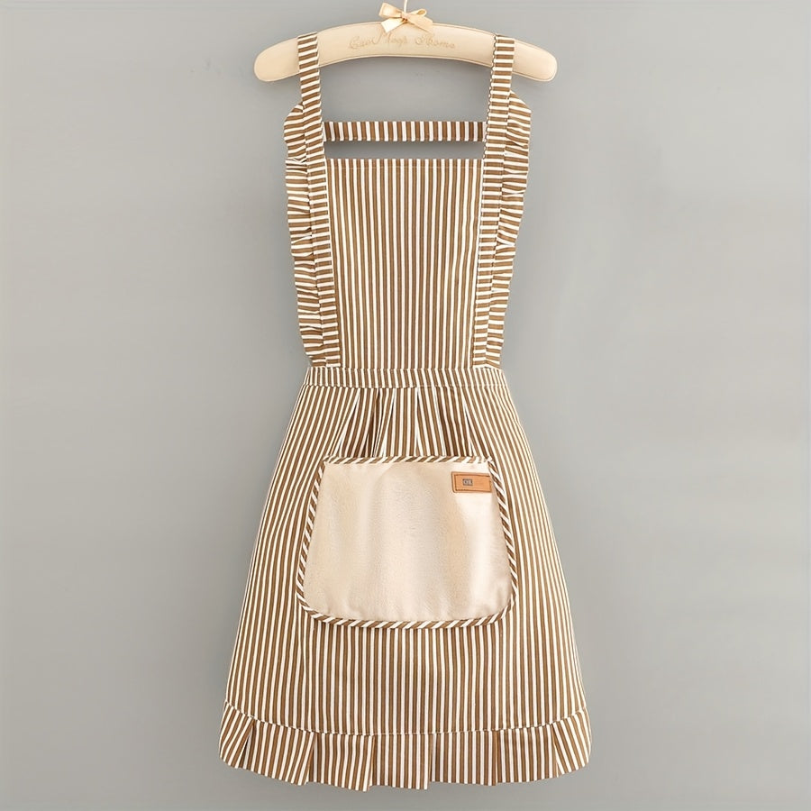 Striped Kitchen Apron