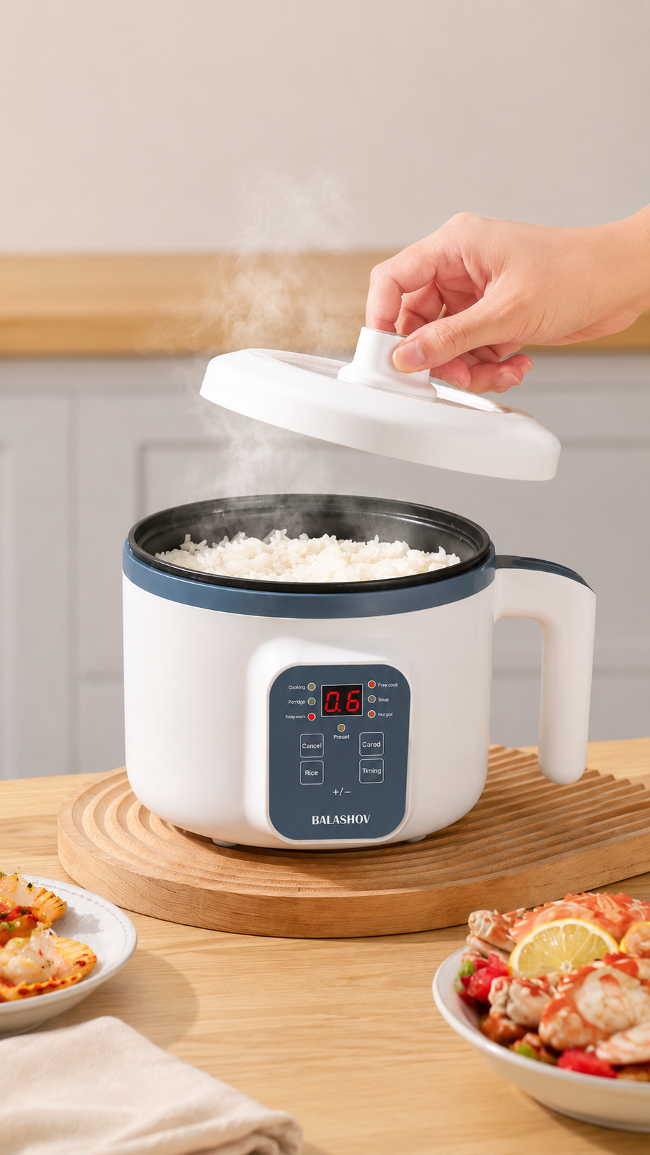 1.7L Multi-Function Rice Cooker