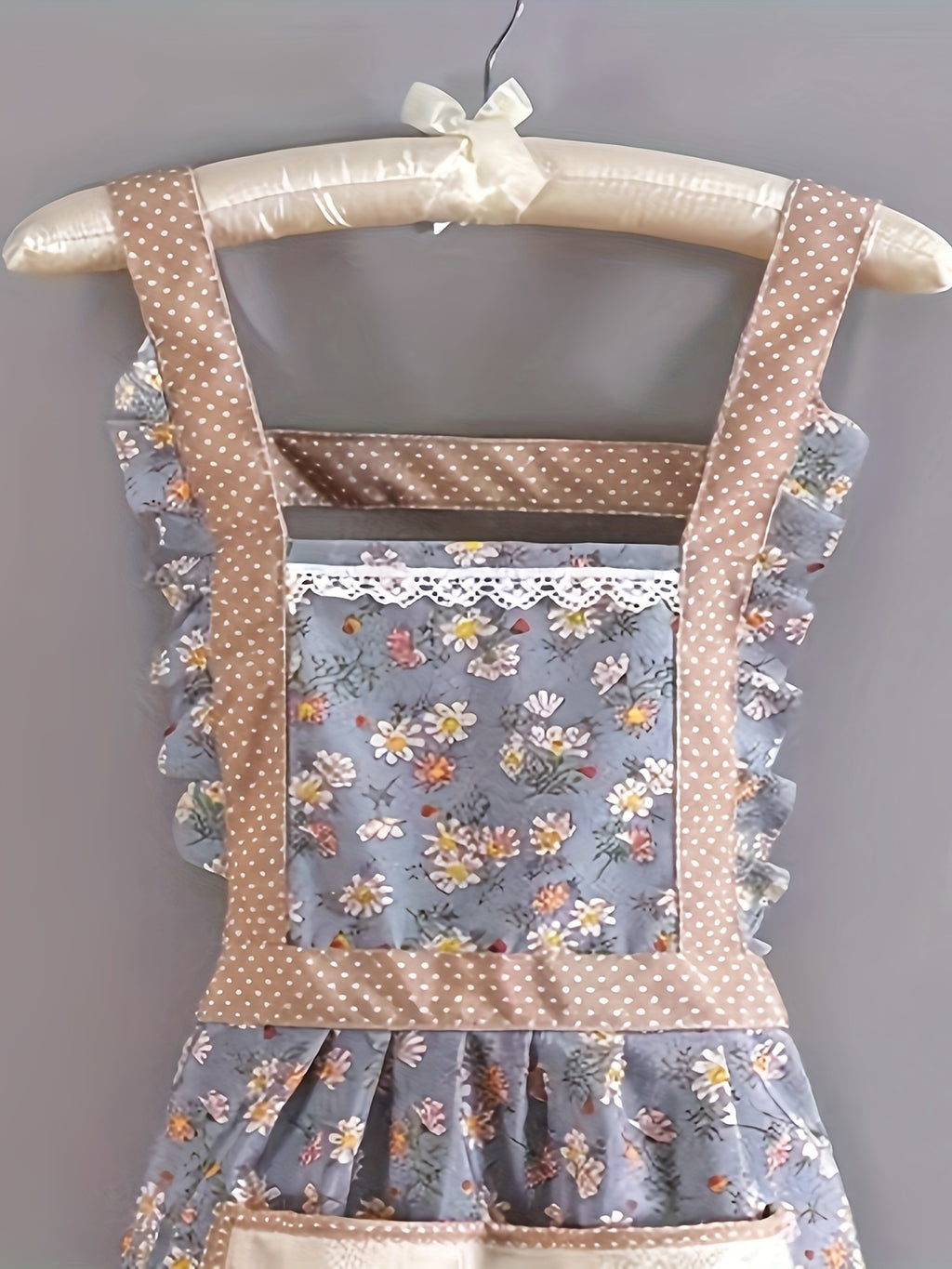 Floral Print Kitchen Apron