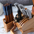 Bloque de Cuchillos y Soporte de Utensilios de Cocina Multifuncional