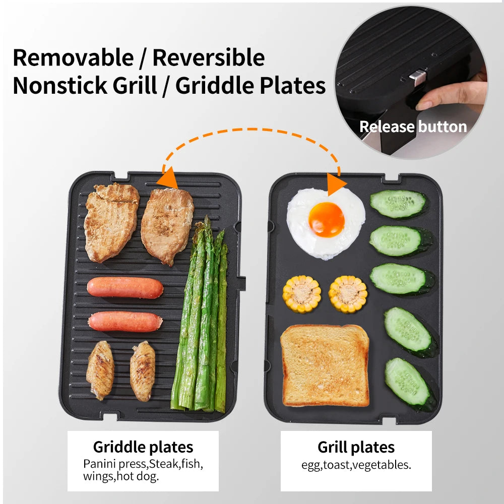 2000W Contact Grill