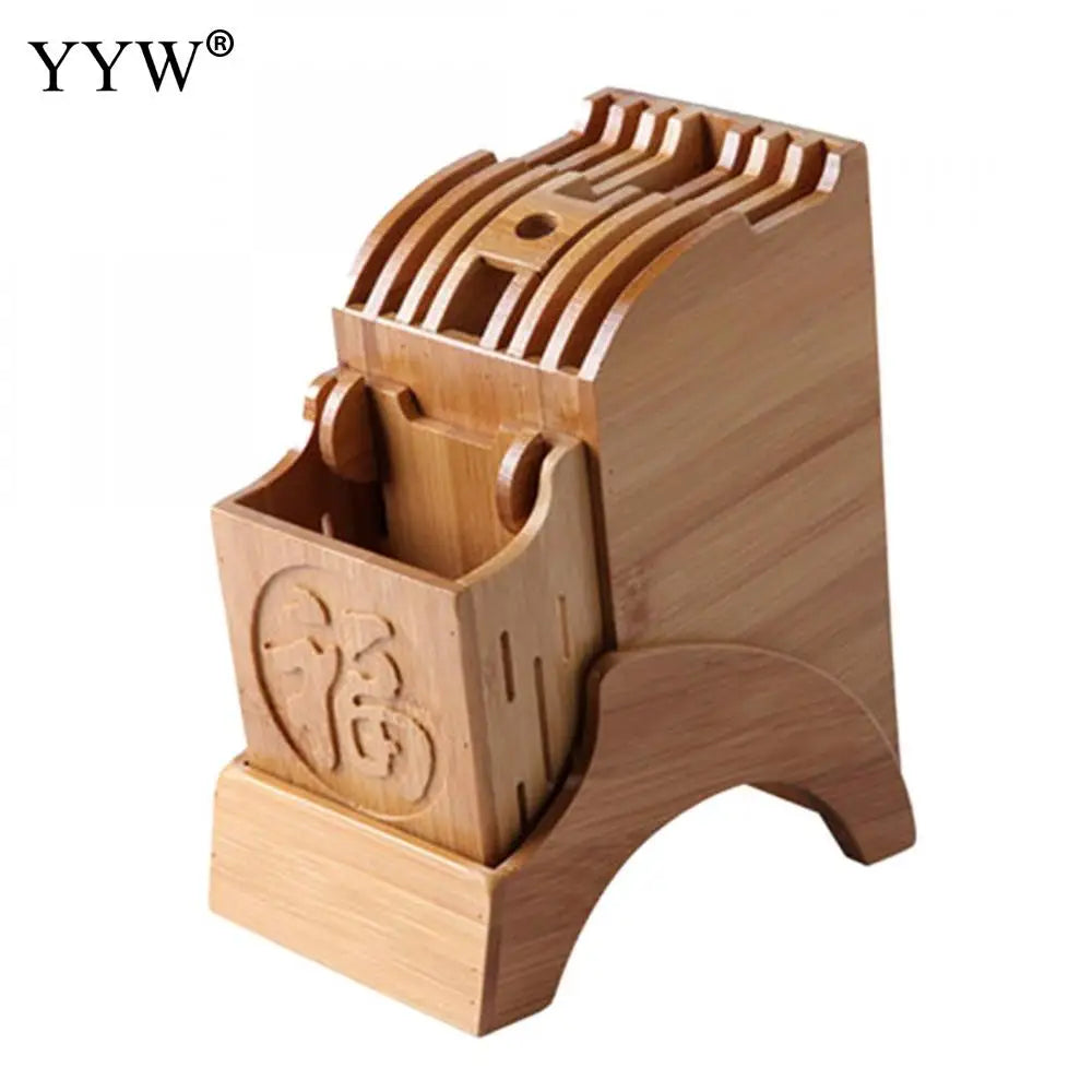 Multifunctional Kitchen Knife Block & Tool Holder