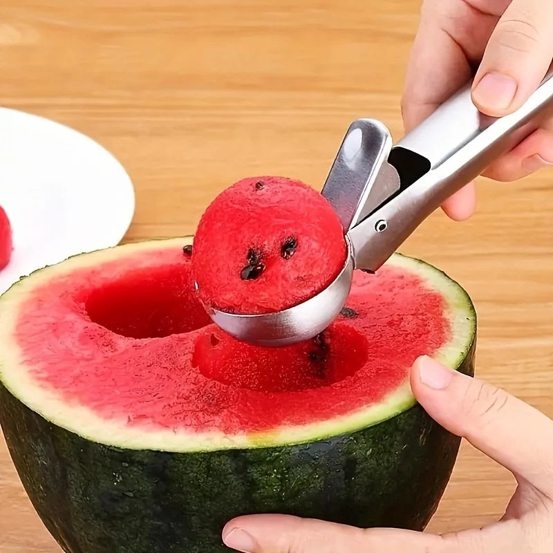 Stainless Steel Ice Cream Scoop & Fruit Baller
