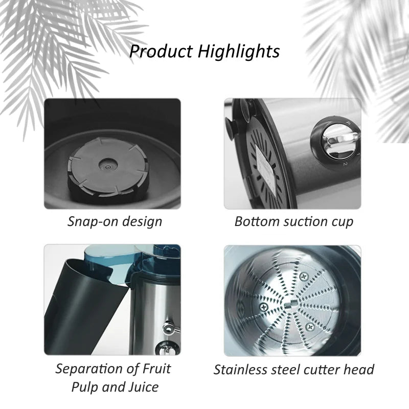 2-Speed Centrifugal Juicer Machine