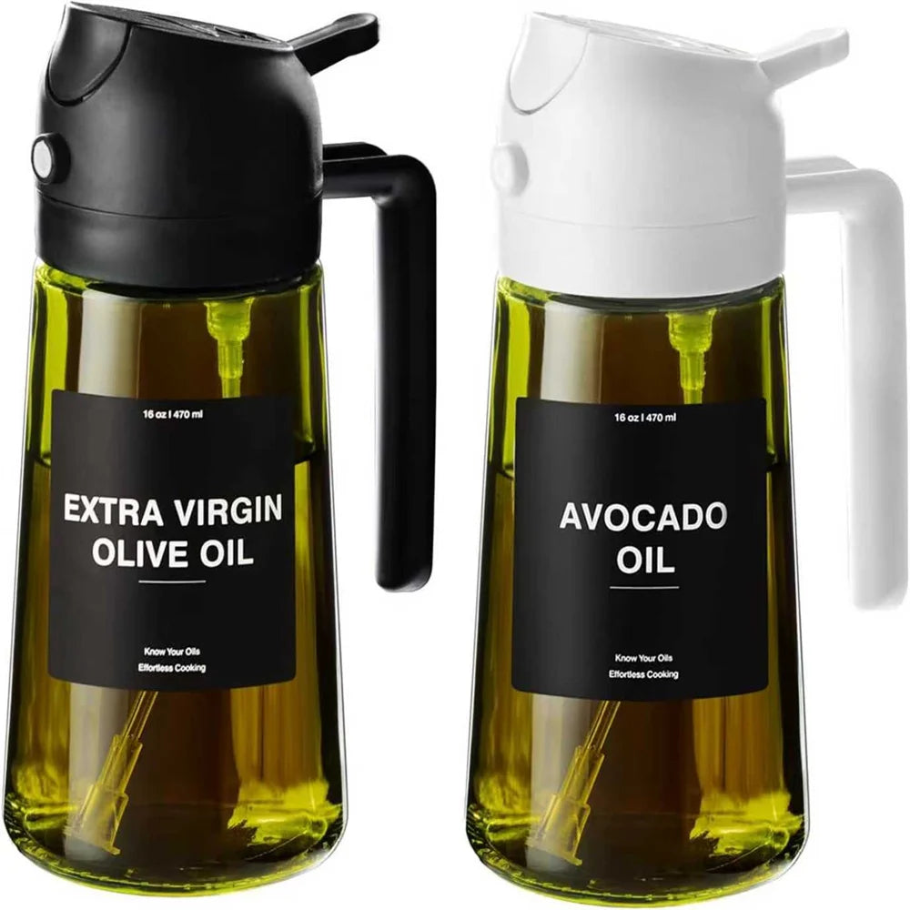 2-in-1 Oil Sprayer & Dispenser – 470ml