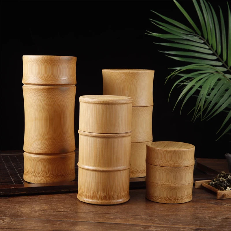 Bamboo Tea Canister