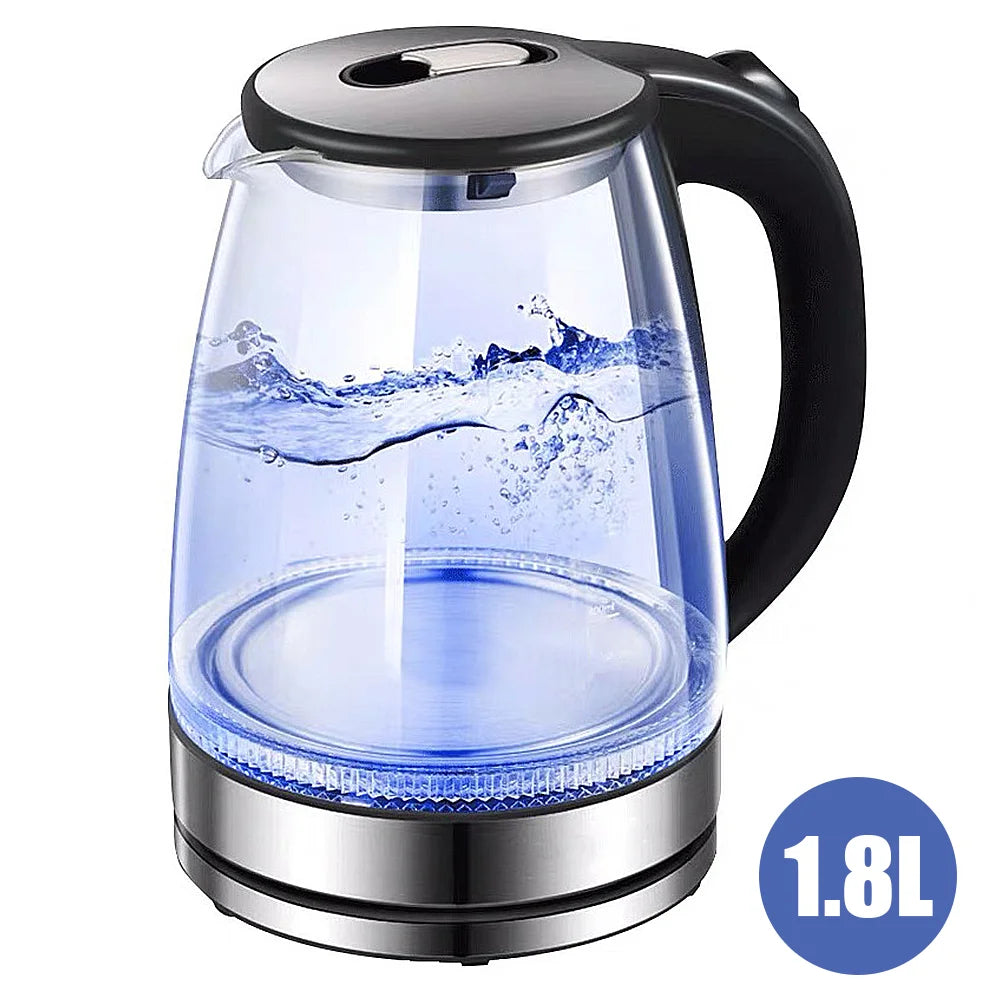 1.8L Glass Electric Tea Kettle