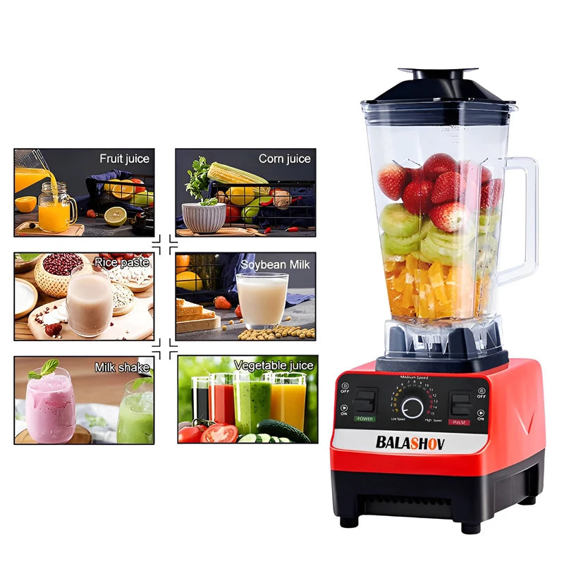 2000W High-Power Commercial Blender