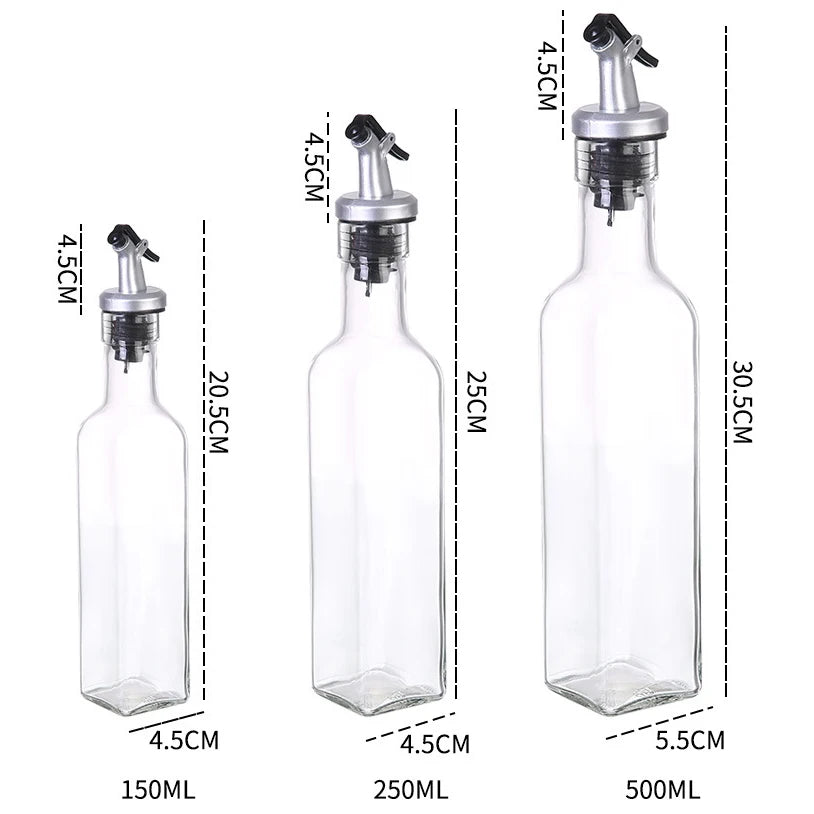 Leak-Proof Oil & Sauce Dispenser Bottle
