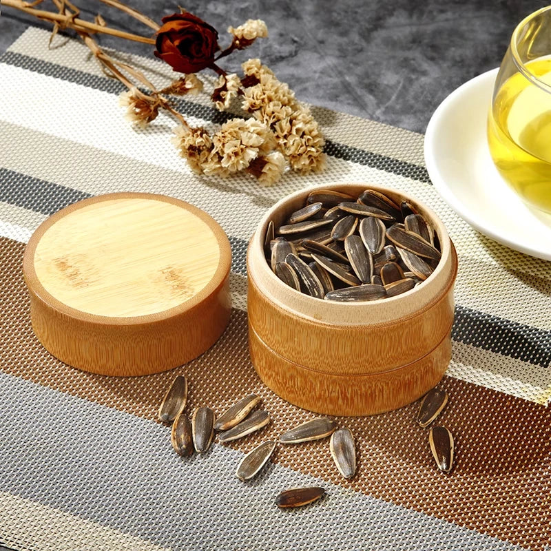 Bamboo Tea Canister