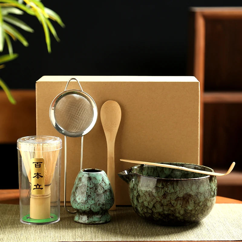 6-Piece Japanese Matcha Tea Set