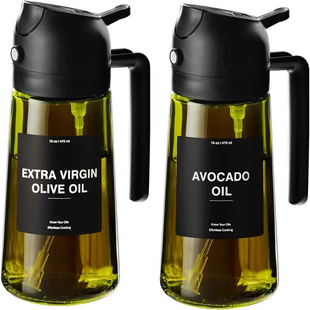 2-in-1 Oil Sprayer & Dispenser – 470ml
