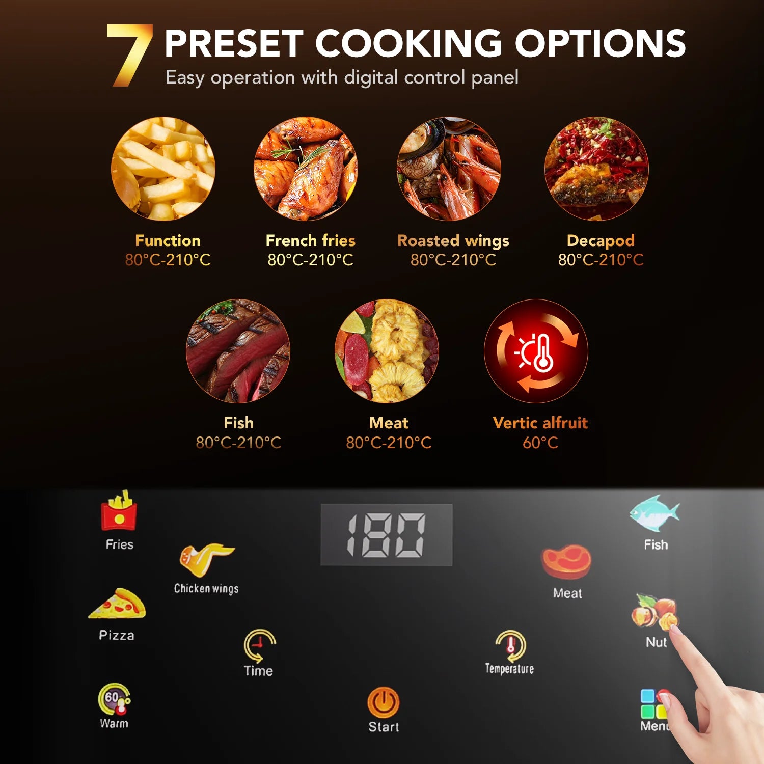 10L Air Fryer with Viewing Window