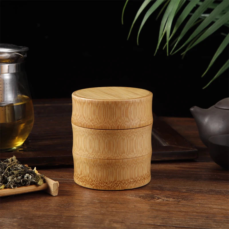 Bamboo Tea Canister