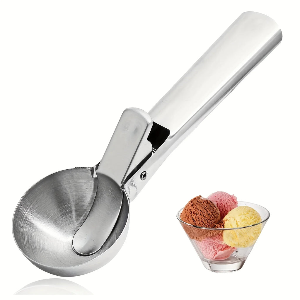 Stainless Steel Ice Cream Scoop & Fruit Baller