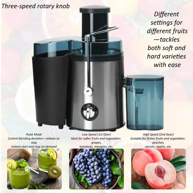 2-Speed Centrifugal Juicer Machine