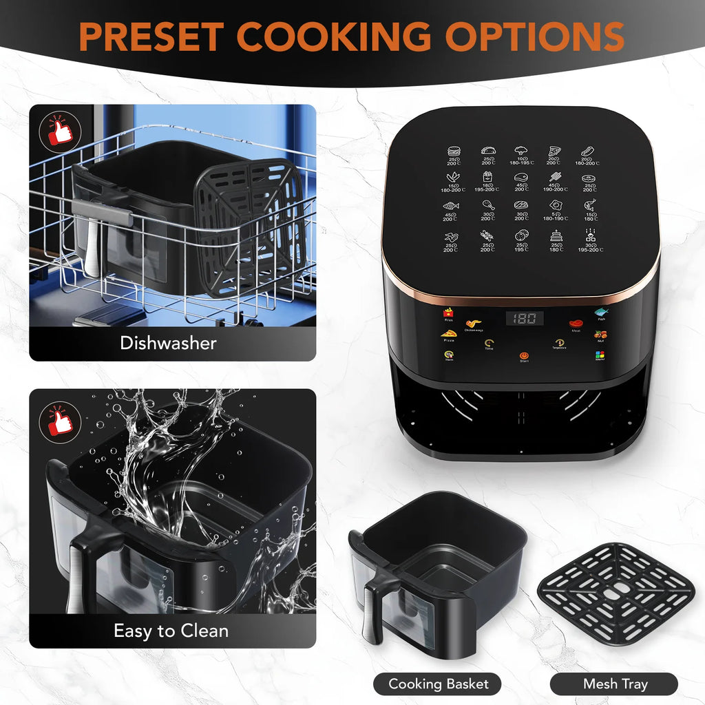 10L Air Fryer with Viewing Window