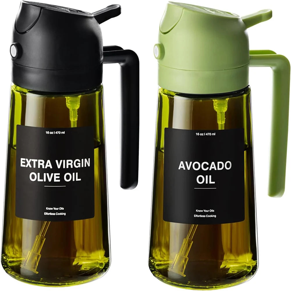 2-in-1 Oil Sprayer & Dispenser – 470ml