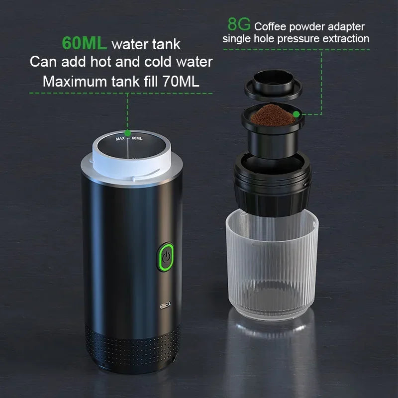 Portable Wireless Espresso Maker