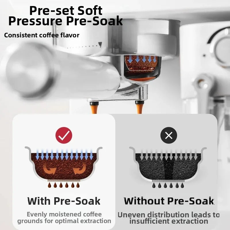 20-Bar Touch Screen Espresso Machine
