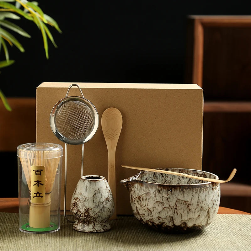 6-Piece Japanese Matcha Tea Set