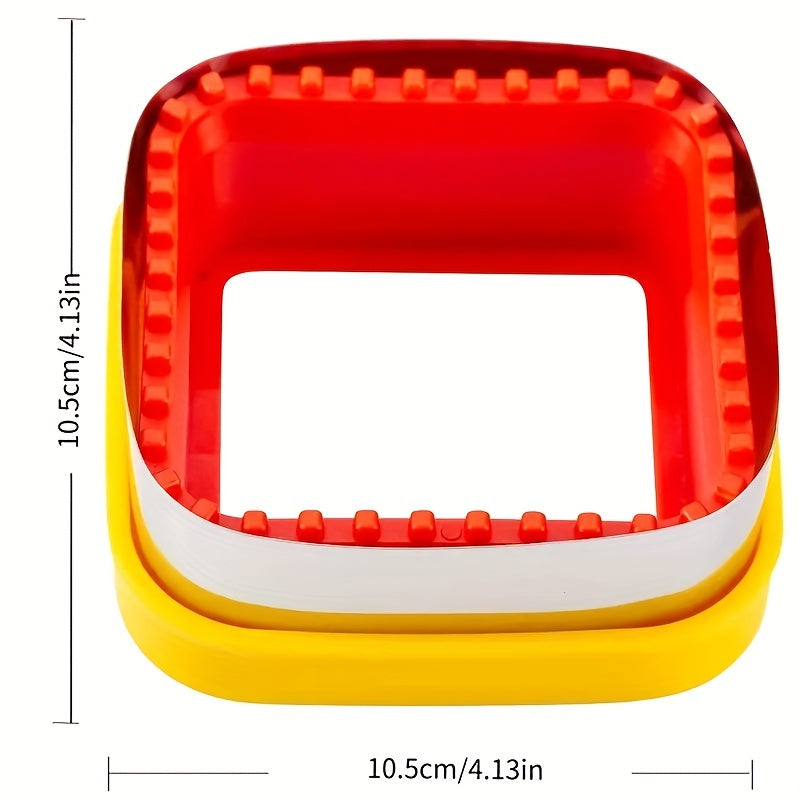 Square Sandwich Cutter & Sealer – Stainless Steel Cookie & Sandwich Mold